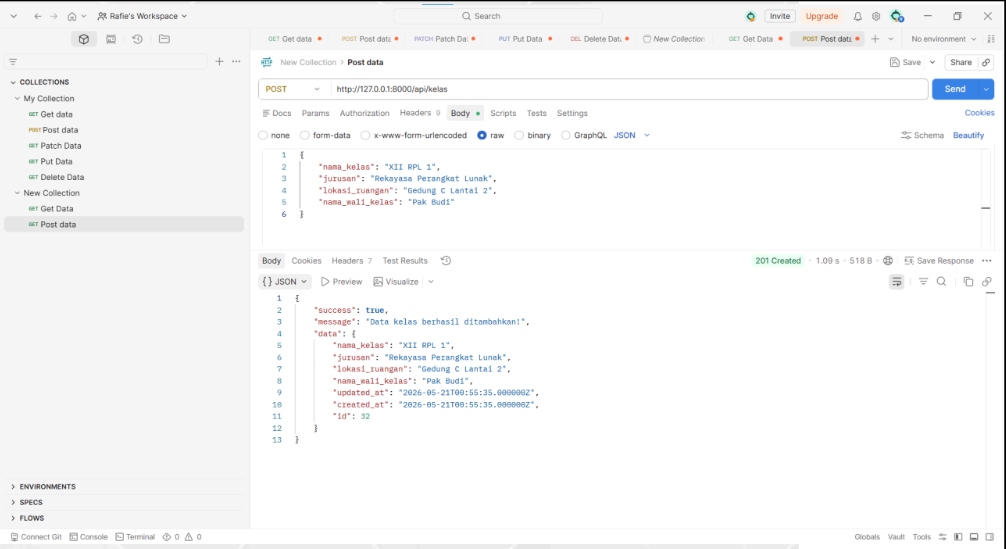 Struktur Tabel phpMyAdmin
